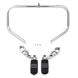 ハイウェイエンジンガードクラッシュバーフットペグハーレーエレクトラストリートグライド09-23に適合 Highway Engine Guard Crash Bar Footpeg Fit For Harley Electra Street Glide 09-23 【並行輸入品】