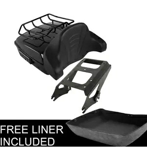 チョップドパック トランクパッドマウントラック ハーレーツアーパック ロードグライドキング 09-13用 Chopped Pack Trunk Pad Mount Rack Fit For Harley Tour Pak Road Glide King 09-13 【並行輸入品】
