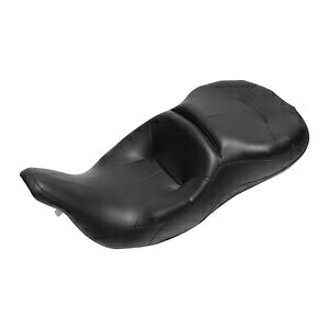 運転席助手席クッションフィットハーレーツーリングエレクトラグライド 97-07 06 ブラック Driver Passenger Seat Cushion FitFor Harley Touring Electra Glide 97-07 06 Black 【並行輸入品】