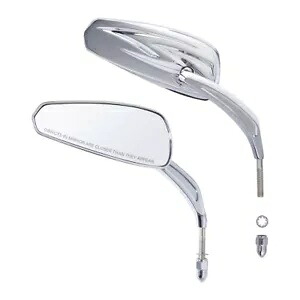 クローム 8mm リアビューサイドミラー ソフテイル スリム FLS ファットボーイ ストリート ボブ US に適合 Chrome 8mm Rear View Side Mirrors Fit For Softail Slim FLS Fat Boy Street Bob US 【並行輸入品】 35,750円