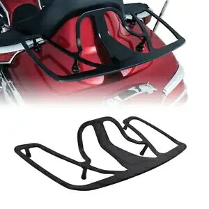 アルミトランク荷物トップラックホンダゴールドウィング GL1800 2001-2017 16 黒 Aluminum Trunk Luggage Top Rack Fit For Honda Goldwing GL1800 2001-2017 16 Black 【並行輸入品】