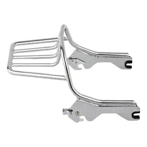クロームマウント荷物ラック ハーレーソフテイル ローライダー スポーツグライド FLSB 18-23 22用 Chrome Mount Luggage Rack For Harley Softail Low Rider Sport Glide FLSB 18-23 22 【並行輸入品】