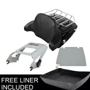 チョップドパック トランクパッドマウントプレート ハーレーツアーパックデイビッドソンツーリング09-13に適合 Chopped Pack Trunk Pad Mount Plate Fit For Harley Tour Pak Davidson Touring09-13 【並行輸入品】