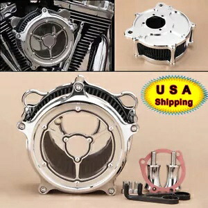 RSD クラリティ エアクリーナーフィルター ハーレー ダイナ ストリート ボブ スーパー グライド ロードキング用 RSD Clarity Air Cleaner Filter For Harley Dyna Street Bob Super Glide Road King 【並行輸入品】