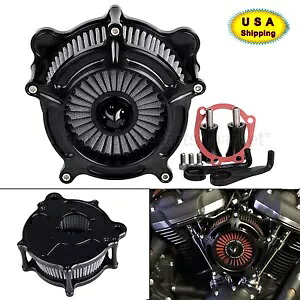 エアクリーナー グレー インテーク フィルター システム ハーレー ダイナ エレクトラ ロード グライド FLHR/T 用 Air Cleaner Grey Intake Filter System For Harley Dyna Electra Road Glide FLHR/T 【並行輸入品】