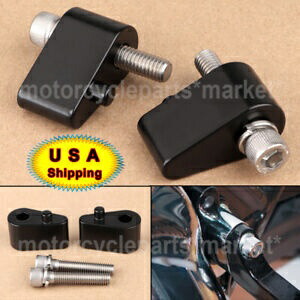 ペア乗客フロアボードエクステンションハーレーエレクトラグライド FLHTC オートバイ米国 Pair Passenger Floorboard Extension For Harley Electra Glide FLHTC Motorcycle US 【並行輸入品】