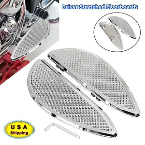 ハーレー エレクトラ ストリート グライド クラシック FLHTC FLSTC US 用クローム ドライバー フロアボード Chrome Driver Floorboards For Harley Electra Street Glide Classic FLHTC FLSTC US 【並行輸入品】