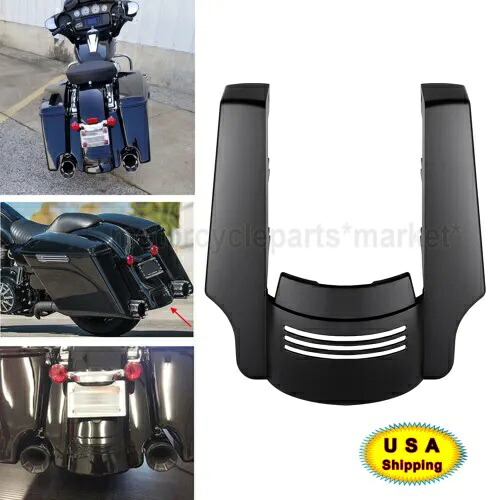 5インチ ストレッチリアフェンダーエクステンションフィラー ハーレーロードキンググライド 2014以降用 5'' Stretched Rear Fender Extension Filler for Harley Road King Glide 2014-up 【並行輸入品】