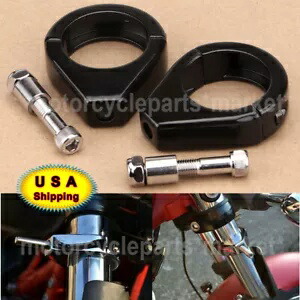 39 ミリメートルターンシグナルクランプマウントブラケットハーレーダイナソフテイルロードキングファットボーイ米国 39mm Turn Signal Clamp Mount Bracket For Harley Dyna Softail Road King Fatboy US 【並行輸入品】