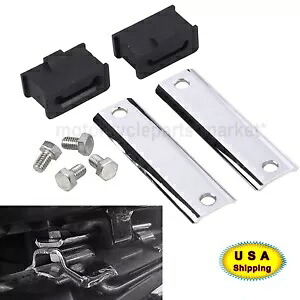 マフラーホルダー ハンガー ブラケット キット インシュレーター ラバー ハーレー ロードグライド FLHX/R用 Muffler Holder Hanger Bracket Kit Insulator Rubber For Harley Road Glide FLHX/R 【並行輸入品】