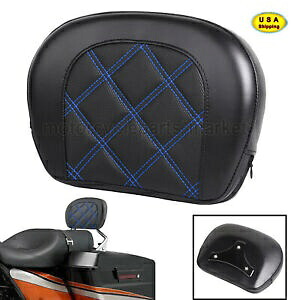 乗客用シーシーバーバックレストパッド ブラケット付き ハーレーストリートトライグライド FLHR FLHT用 Passenger Sissy Bar Backrest Pad W/Bracket For Harley Street Tri Glide FLHR FLHT 【並行輸入品】