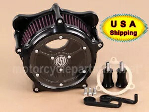 エアクリーナーインテークフィルター RSD ハーレーダイナ FXDLS ソフテイル エレクトラグライド FLTRX 用 Air Cleaner Intake Filter RSD For Harley Dyna FXDLS Softail Electra Glide FLTRX 【並行輸入品】