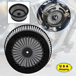 ハーレースポーツスターツーリングソフテイルストリートグライドXL用エアクリーナーフィルターエレメント Air Cleaner Filter Element For Harley Sportster Touring Softail Street Glide XL 【並行輸入品】
