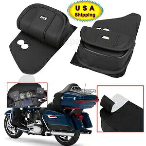 フロントガラスフェアリングポーチバッグ Harley Electra Street Tri Glide FLHTC FLHTK US用 Windshield Fairing Pouch Bag For Harley Electra Street Tri Glide FLHTC FLHTK US 【並行輸入品】