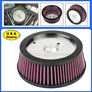 ビッグサッカーステージ 1 エアクリーナーエレメントハーレーダイナソフテイルロードキンググライド用 Big Sucker Stage 1 Air Cleaner Element For Harley Dyna Softail Road King Glide 【並行輸入品】