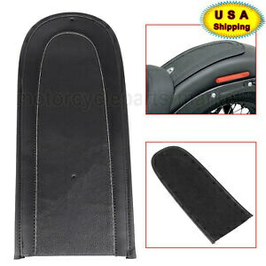ハーレーダイナローライダーFXDLストリートボブFXDB用ブラックリアフェンダービブソロシート Black Rear Fender Bib Solo Seat for Harley Dyna Low Rider FXDL Street Bob FXDB 【並行輸入品】