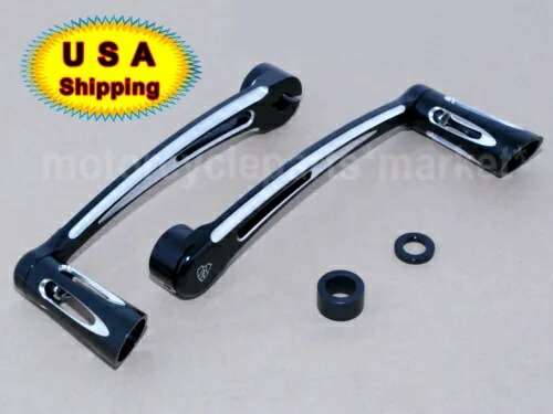 ヒールトゥシフトレバー シフターペグ付き ハーレーエレクトラ ロードグライド ファットボーイ FLHX用 Heel Toe Shift Lever W/ Shifter Pegs For Harley Electra Road Glide Fat Boy FLHX 【並行輸入品】