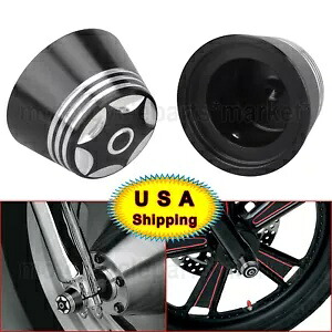フロントアクスルカバーナットキャップ ハーレーダイナ エレクトラグライド ヘリテージ ソフテイル FXR FXWG用 Front Axle Cover Nut Cap for Harley Dyna Electra Glide Heritage Softail FXR FXWG 【並行輸入品】