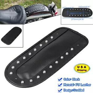 PUレザーリアフェンダービブスタッドソロシートハーレーヘリテージスプリンガーFLSTN US用 PU Leather Rear Fender Bib Studs Solo Seat For Harley Heritage Springer FLSTN US 【並行輸入品】