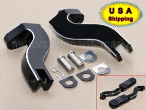 CNC 助手席リアフットペグマウントキットブラケット ハーレーツーリング 1993-2022 米国用 CNC Passenger Rear Foot Peg Mount Kit Bracket For Harley Touring 1993-2022 US 【並行輸入品】