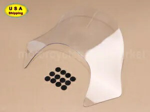 オートバイクリアリップフロントガラスフロントガラスハーレーダイナソフテイルローライダー Motorcycle Clear Lip Windshield Windscreen For Harley Dyna Softail Low Rider 【並行輸入品】