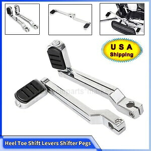 ヒールトゥシフトレバーシフターペグハーレーソフテイルストリートトライグライド FLHTK Heel Toe Shift Levers Shifter Pegs For Harley Softail Street Tri Glide FLHTK 【並行輸入品】