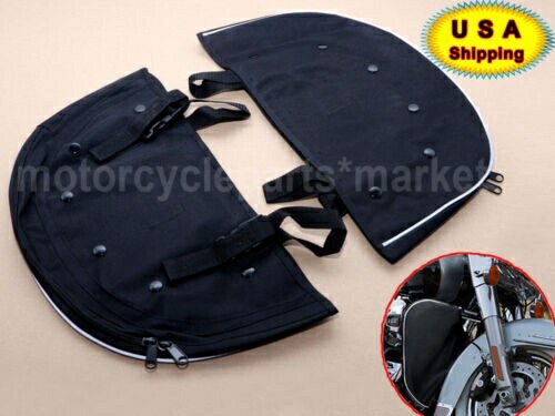 ソフトロウアーチャップスレッグウォーマー防水ナイロンハーレーソフテイルエンジンガード用 Soft Lowers Chaps Leg Warmer Waterproof Nylon For Harley Softail Engine Guard 【並行輸入品】
