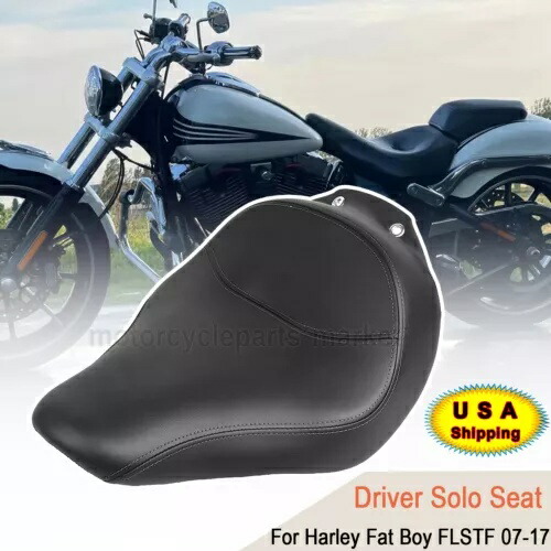 フロントソロシートクッションドライバーライダーハーレーファットボーイ FLSTF 2007-17 EFI FLSTFI Front Solo Seat Cushion Driver Rider For Harley Fat Boy FLSTF 2007-17 EFI FLSTFI 【並行輸入品】