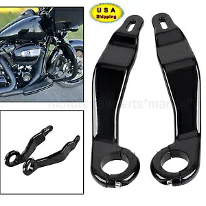グロスブラックフェアリングサポートブラケットマウントキットハーレーロードグライドFLTRX 2015+用 Gloss Black Fairing Support Bracket Mount Kit For Harley Road Glide FLTRX 2015+ 【並行輸入品】 34,320円