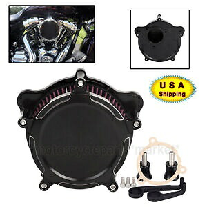 エアクリーナーレッドインテークフィルターハーレーソフテイルロードキングストリートグライドFLTRX用 Air Cleaner Red Intake Filter For Harley Softail Road King Street Glide FLTRX 【並行輸入品】