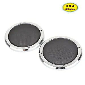 ハーレー ロード グライド ウルトラ リミテッド FLHTCU 用リア ツアー パック スピーカー ポッド グリル Rear Tour Pack Speaker Pod Grilles For Harley Road Glide Ultra Limited FLHTCU 【並行輸入品】