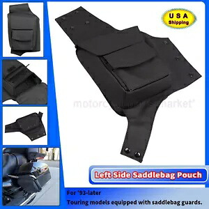 左サドルバッグポーチポケットガードバッグハーレーストリートロードグライドクラシックFLHTC用 Left Saddlebag Pouch Pocket Guard Bag For Harley Street Road Glide Classic FLHTC 【並行輸入品】