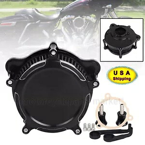 エアクリーナーブラックインテークフィルターハーレーロードキングソフテイルストリートボブファットボーイ用 Air Cleaner Black Intake Filter For Harley Road King Softail Street Bob Fat Boy 【並行輸入品】 45,045円