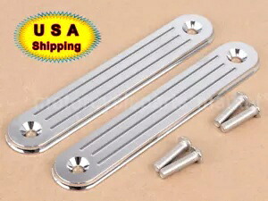 CNC カットフォークターンシグナルエリミネーター ハーレーバットウィング FLHX トライク 2006-2018 米国用 CNC Cut Fork Turn Signal Eliminators For Harley Batwing FLHX Trike 2006-2018 USA 【並行輸入品】
