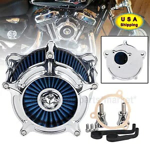 エアクリーナーインテークフィルターハーレーデラックスロードキンググライドソフテイルファットボブFLHX用 Air Cleaner Intake Filter For Harley Deluxe Road King Glide Softail Fat Bob FLHX 【並行輸入品】