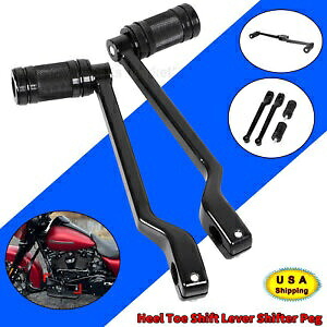 ヒールトゥシフトレバーシフターペグハーレーロードストリートグライドファットボーイ FLTC FXST用 Heel Toe Shift Lever Shifter Peg For Harley Road Street Glide Fat Boy FLTC FXST 【並行輸入品】