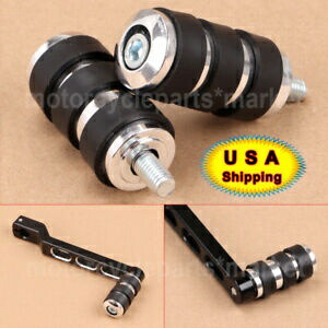 アンチバイブ ISO スタイル トウ シフター ペグ ハーレー CVO ロード グライド キング ファット ボーイ 米国用 Anti-Vibe ISO Style Toe Shifter Peg For Harley CVO Road Glide King Fat Boy US 【並行輸入品】