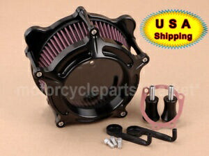 エアクリーナーインテークフィルターシステムキットハーレーツーリングロードキンググライドダイナUSA用 Air Cleaner Intake Filter System Kit For Harley Touring Road King Glide Dyna USA 【並行輸入品】