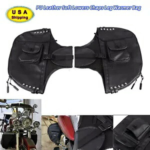 ソフトロウワーズチャップスレッグウォーマーバッグ ハーレーエレクトラロードストリートグライド XL883 FLHR用 Soft Lowers Chaps Leg Warmer Bag For Harley Electra Road Street Glide XL883 FLHR 【並行輸入品】