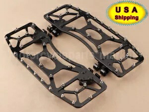 CNC ドライバーフットフロアボード MX ハーレーツーリング FLT 1984-Up ダイナ FLD 2012-2016用 CNC Driver Foot Floor Board MX For Harley Touring FLT 1984-Up Dyna FLD 2012-2016 【並行輸入品】