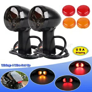 LED リアターンシグナルライトインジケーターハーレースポーツスター 1200 883 XL883 XL883N 用 LED Rear Turn Signal Light Indicator For Harley Sportster 1200 883 XL883 XL883N 【並行輸入品】