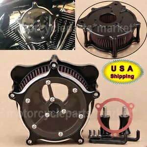 米国モータークラリティエアクリーナーインテークフィルターハーレーツーリングロードキング 08-16 USA Motor Clarity Air Cleaner Intake Filter For Harley Touring Road king 08-16 【並行輸入品】