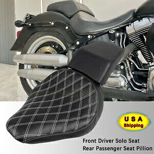 運転席助手席ソロシートピリオンハーレーファットボーイ FLSTF 2007-2017 EFI FLSTFI Driver Passenger Solo Seat Pillion For Harley Fat Boy FLSTF 2007-2017 EFI FLSTFI 【並行輸入品】 57,420円