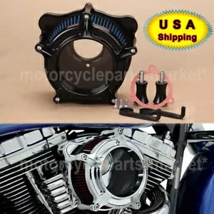 クリアエアクリーナー吸気露出フィルターハーレーツーリングエレクトラストリートグライド用 Clear Air Cleaner Intake Exposed Filter For Harley Touring Electra Street Glide 【並行輸入品】