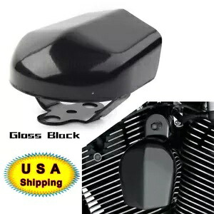 グロスブラックホーンカバーハーレーツーリングエレクトラストリートロードグライドキングUSAに適合 Gloss Black Horn Cover Fit For Harley Touring Electra Street Road Glide King USA 【並行輸入品】