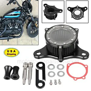 エアクリーナー ブラック インテークフィルター ハーレー ソフテイル ダイナ ローライダー FXDL FXD FLHTC用 Air Cleaner Black Intake Filter For Harley Softail Dyna Low Rider FXDL FXD FLHTC 【並行輸入品】