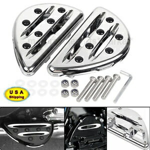 ハーレー エレクトラ ストリート グライド ウルトラ クラシック FLHR 用クローム パッセンジャー フロアボード Chrome Passenger Floorboards For Harley Electra Street Glide Ultra Classic FLHR 【並行輸入品】