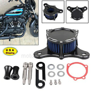 エアクリーナーインテークフィルターハーレーダイナファットボブワイドグライドFXDWGソフテイルFLHR用 Air Cleaner Intake Filter For Harley Dyna Fat Bob Wide Glide FXDWG Softail FLHR 【並行輸入品】