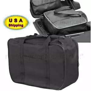 ブラックサドルバッグツアーパックライナー荷物バッグハーレーロードキンググライドFLTRX US用 Black Saddlebag Tour Pack Liner Luggage Bag For Harley Road King Glide FLTRX US 【並行輸入品】