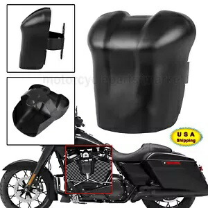 マットブラック ウォーターフォール ホーンカバー ハーレー エレクトラ ロード グライド クラシック FLHTC に適合 Matte Black Waterfall Horn Cover Fit For Harley Electra Road Glide Classic FLHTC 【並行輸入品】